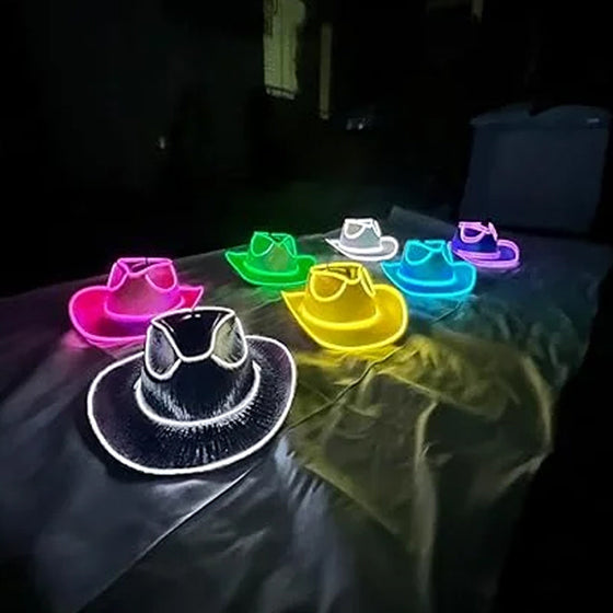 LED-Cowboy-Partyhut