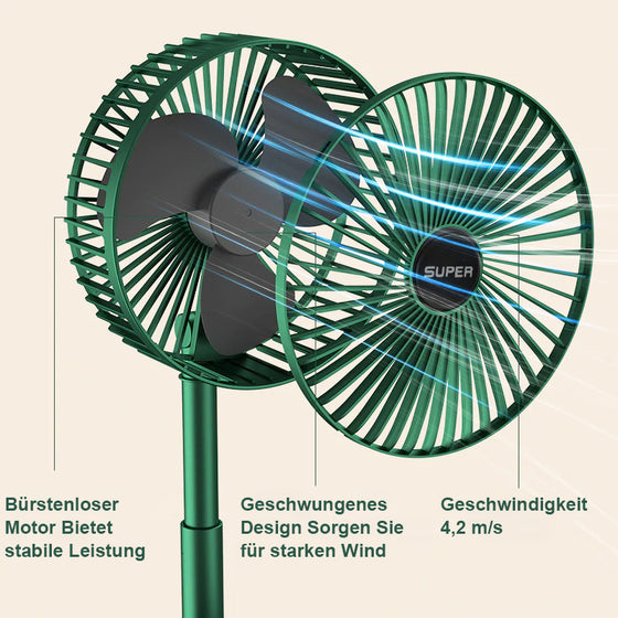 Mini-Teleskop-Faltventilator