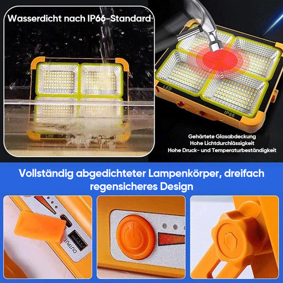 Tragbare Solar-Außenleuchte