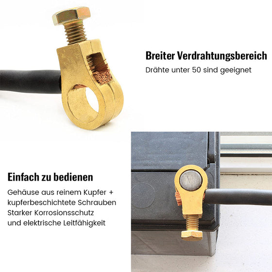 Batterieanschlussclip aus reinem Kupfer