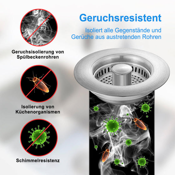 Bodenablauffilter aus Edelstahl