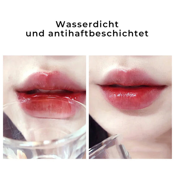 Doppelkopf-Regenmantel-Lippenstift