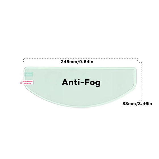 Anti-Beschlag- und Regenfeste Visierbeschichtung