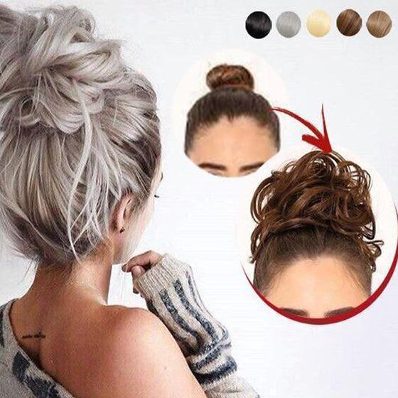 Messy Bun Hairpin, 2 Pcs