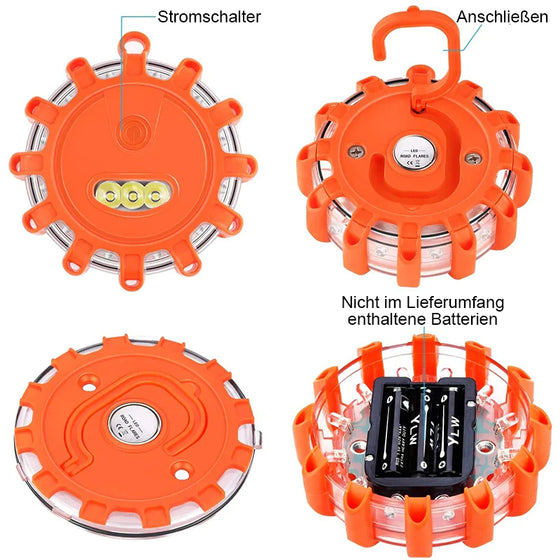 Magnetisches Auto-Notfallwarnlicht