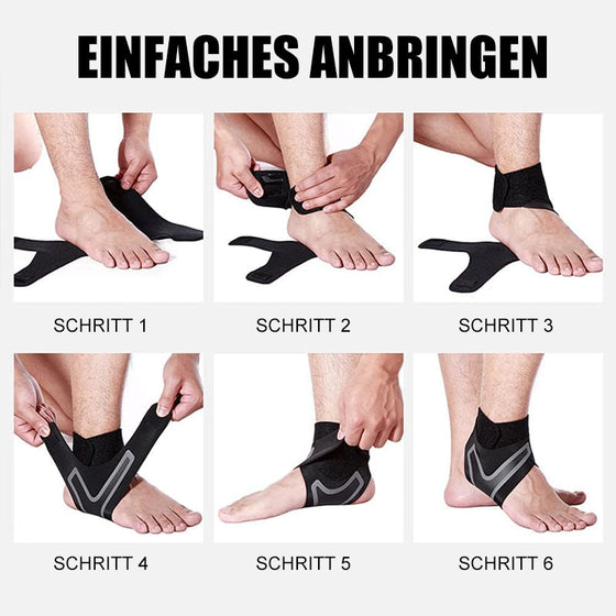 Knöchelunterstützung Atmungsaktive Knöchelbandage