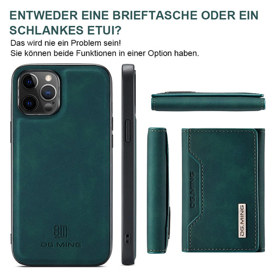 Abnehmbare 2-in-1-Design Geldbörsen-Handyhülle