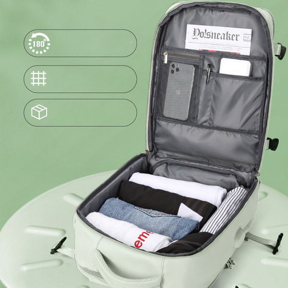 Großer Wasserdichter Wanderrucksack Für Damen