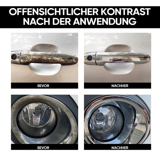 Effizientes Auto-Rostentfernungsspray-Set