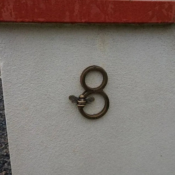 Biene Hausnummer Zeichen