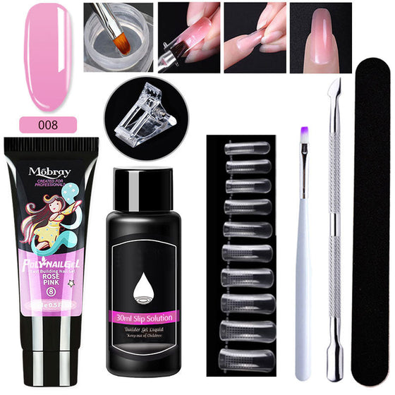 Luxuriöses Gel-Nagel-Set