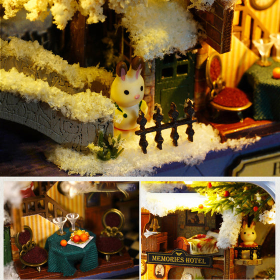 DIY-Miniatur-Puppenhausbausatz „Sweet Dream“