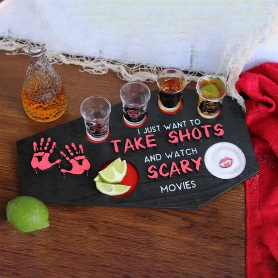 Horror Shots Tablett