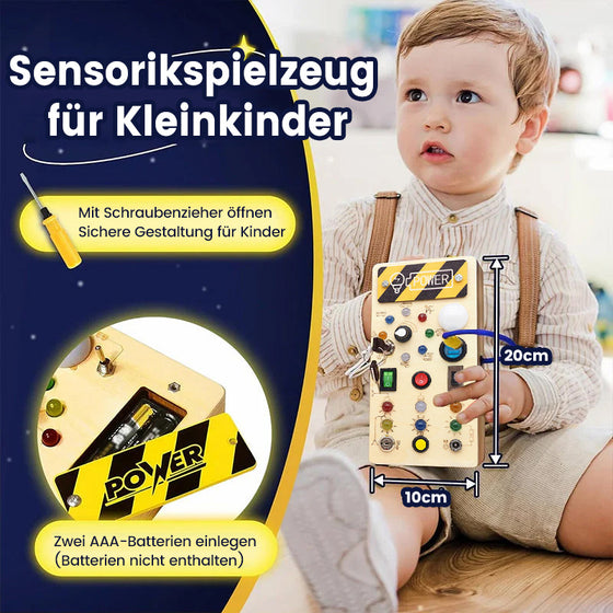 Beschäftigungsbrett für Kleinkinder