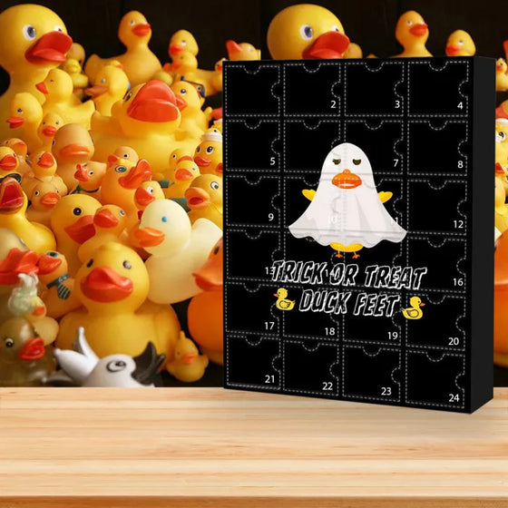 Halloween & Gummienten-Adventskalender - 24 Geschenke sind drin