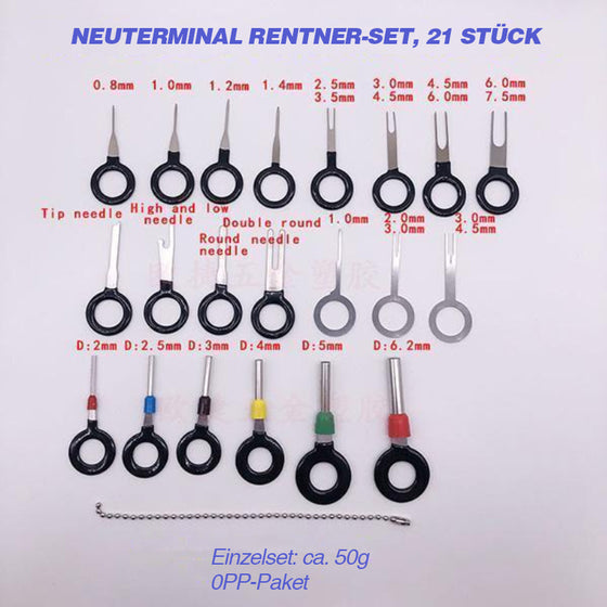 Tool-Kit zum Entfernen von Anschlüssen