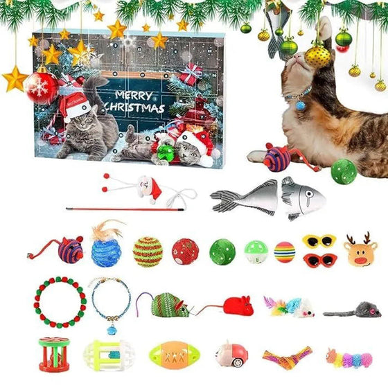 Weihnachtskalender für Katzen