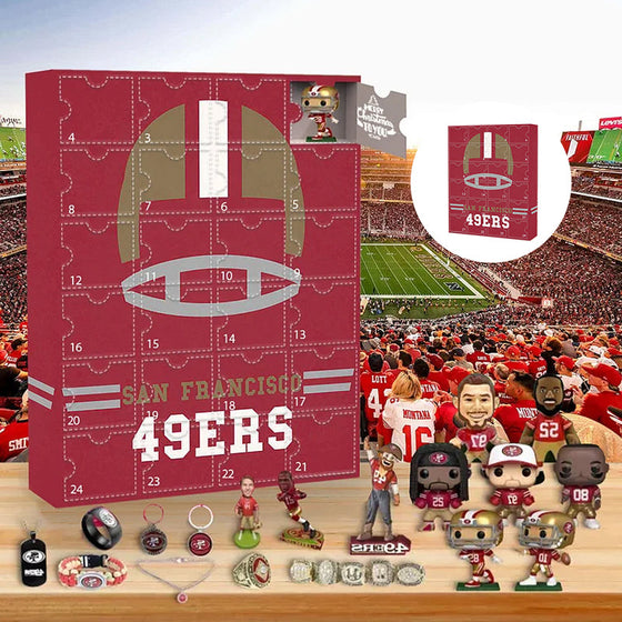 San Francisco 49ers Adventskalender – Mit 24 kleinen Türen