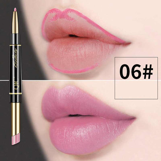 Wasserfester Doppelseitiger Lippenstift