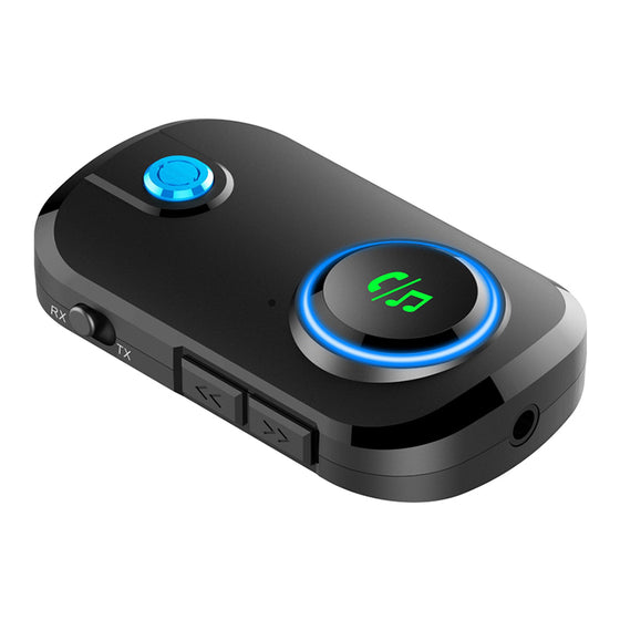 2in1 Bluetooth 5.0 Audio Transmitter / Receiver 3.5 mm Klinkeadapter - Schwarz