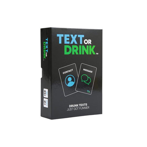 „Text Or Drink“ - Trinkspiel mit Karten für Partys