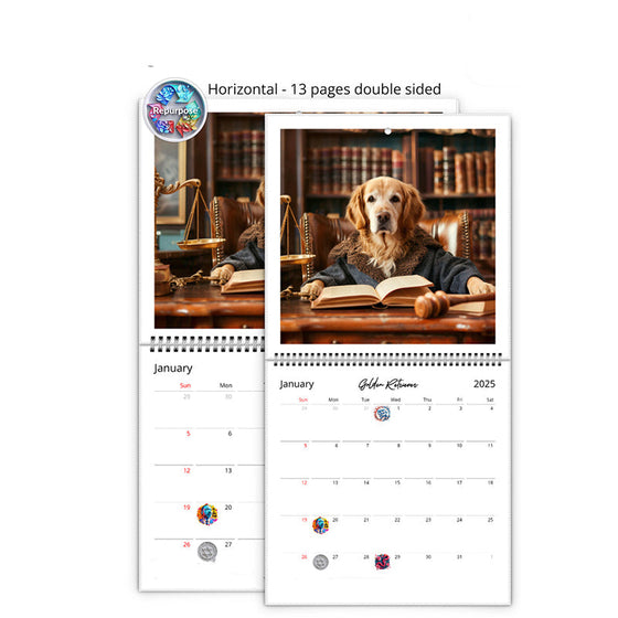 2025 Paws of Justice Wandkalender