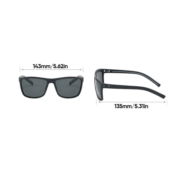 Polarisierte Unisex-Brille