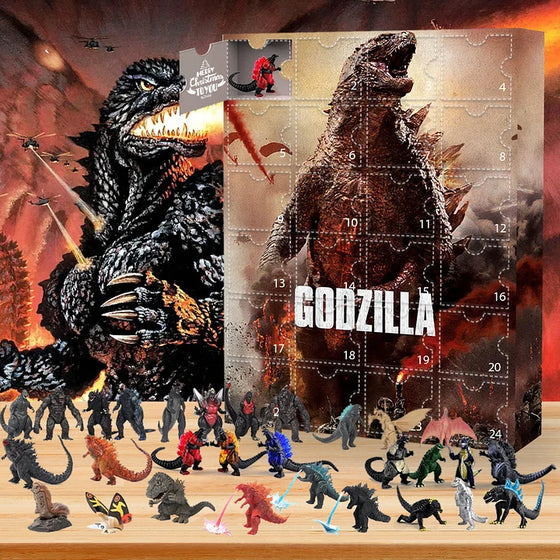 Godzilla-Adventskalender - Der mit den 24 Türchen