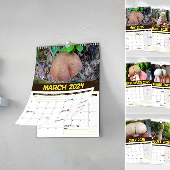 Kalender mit den größten Pilzen der Welt