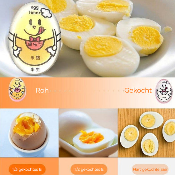 Kreativer Küchentimer für gekochtes Ei