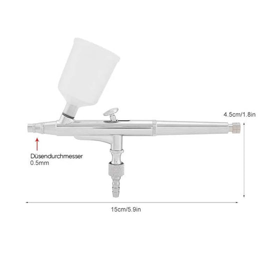 Pneumatisches Acrylfarben-Sprühgerät für Künstler