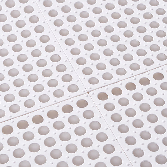 Bathroom PVC spliceable non-slip mat(4 Stück)