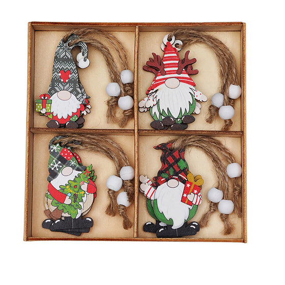 Zwergen-Ornament-Set (12 Stück)