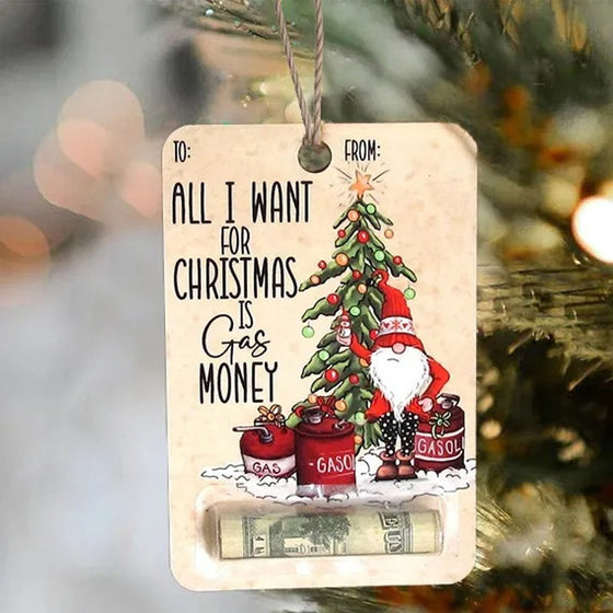 Santa Christmas Money Holders