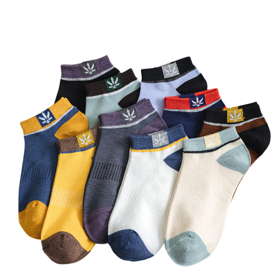 Herren Frühjahr Sommer Sport dünne Socken 10 Paare