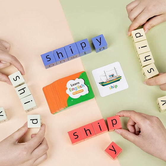 Sank Matching Letter-Spiel