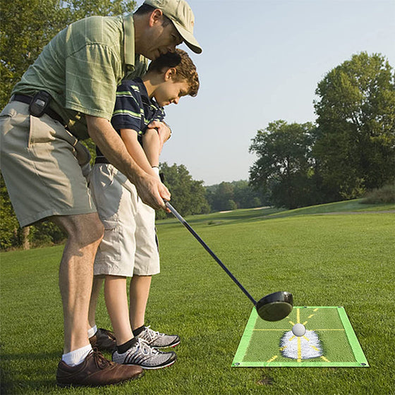 Golf-Trainingsmatte zur Schwungerkennung beim Schlagen