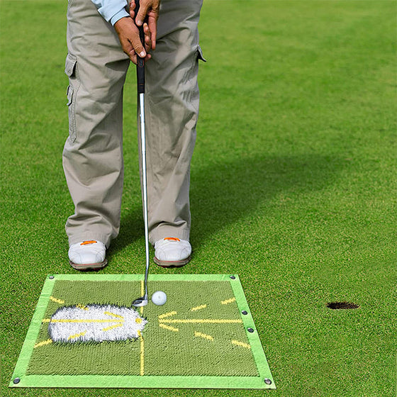 Golf-Trainingsmatte zur Schwungerkennung beim Schlagen