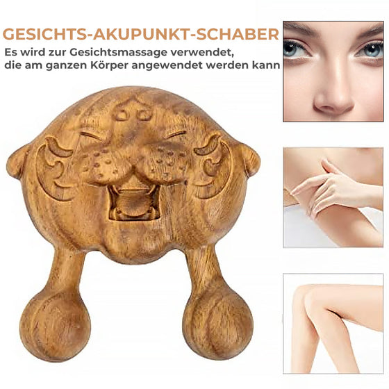 Natürliches Sandelholz-Gesichtsmassagegerät