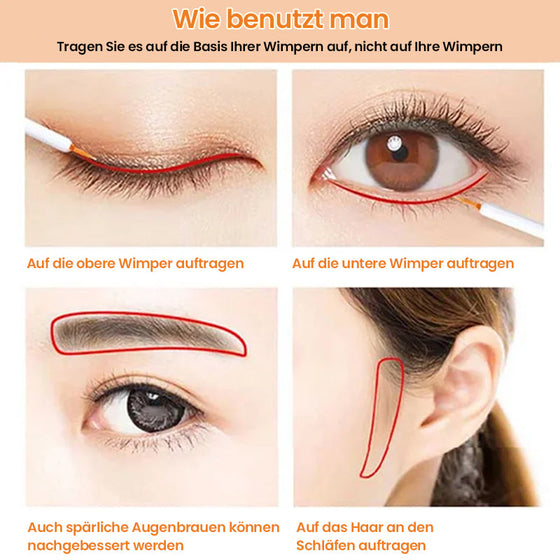 Pflegendes Wimpernwachstumsserum