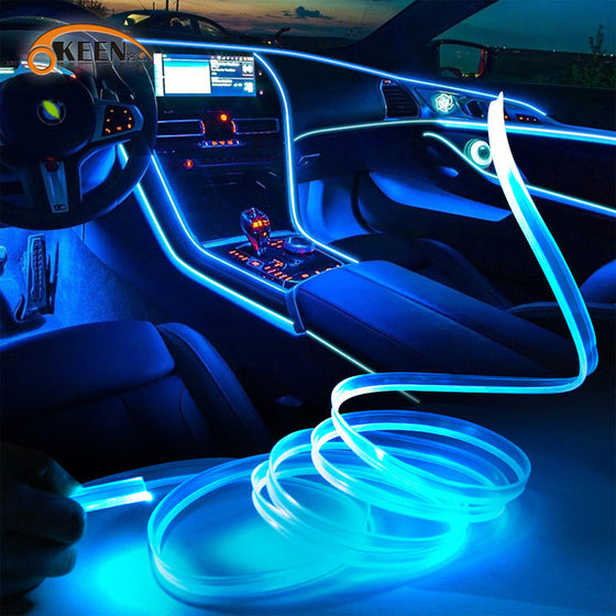 Faseroptische RGB-Autoscheinwerfer