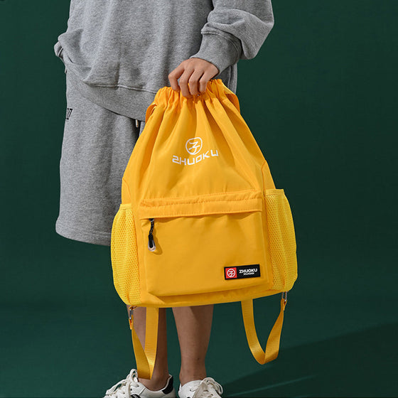 Casual Sport Kordelzug Rucksack