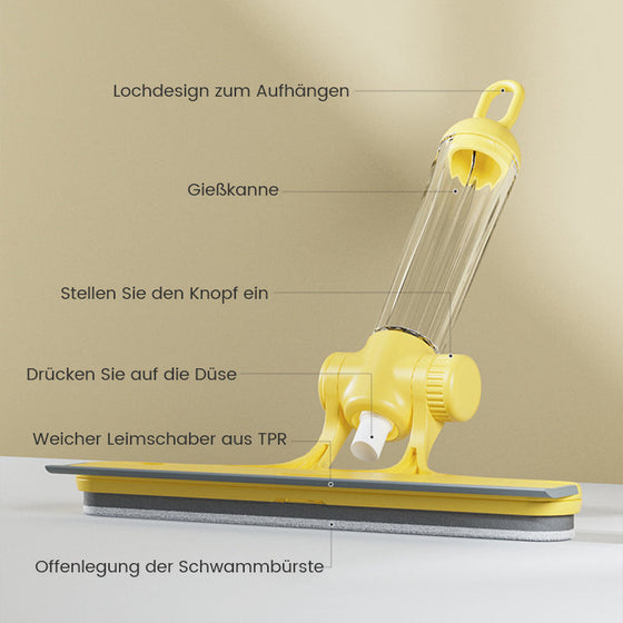 Glaswischer für Gießkanne