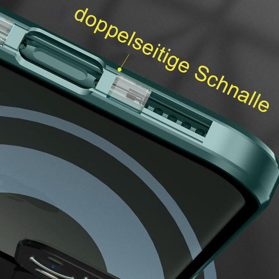 iPhone-Hülle mit doppelseitiger Schnalle