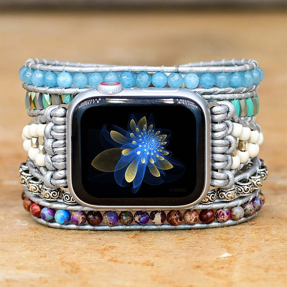 Ocean Jasper Protection Apple Watch Armband