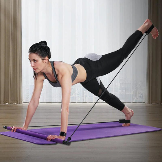 Tragbares Pilates-Bar-Kit