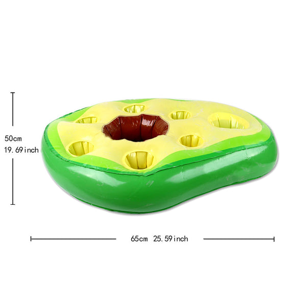 Schwimmender Getränkehalter aus PVC