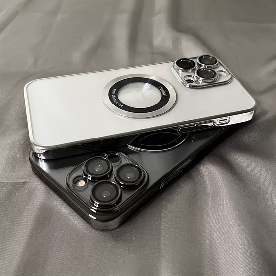 Transparente magnetische iPhone-Hülle