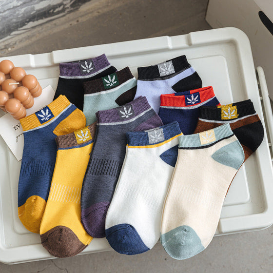 Herren Frühjahr Sommer Sport dünne Socken 10 Paare