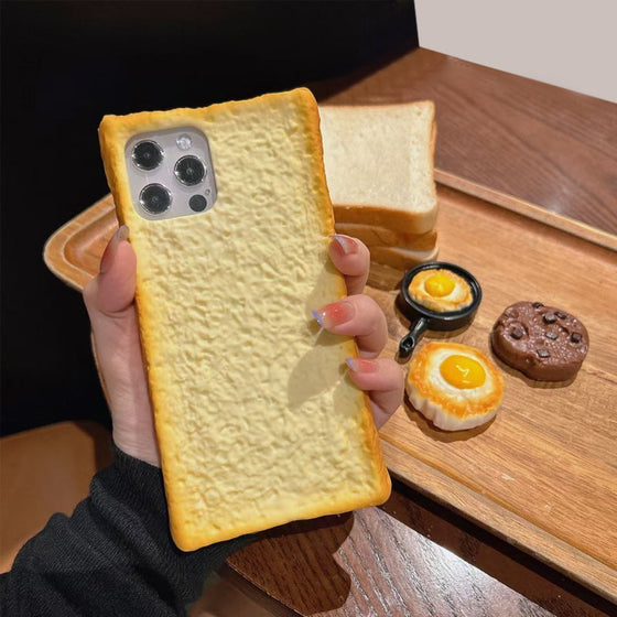 Weiche Toast-iPhone-Hülle aus Silikon